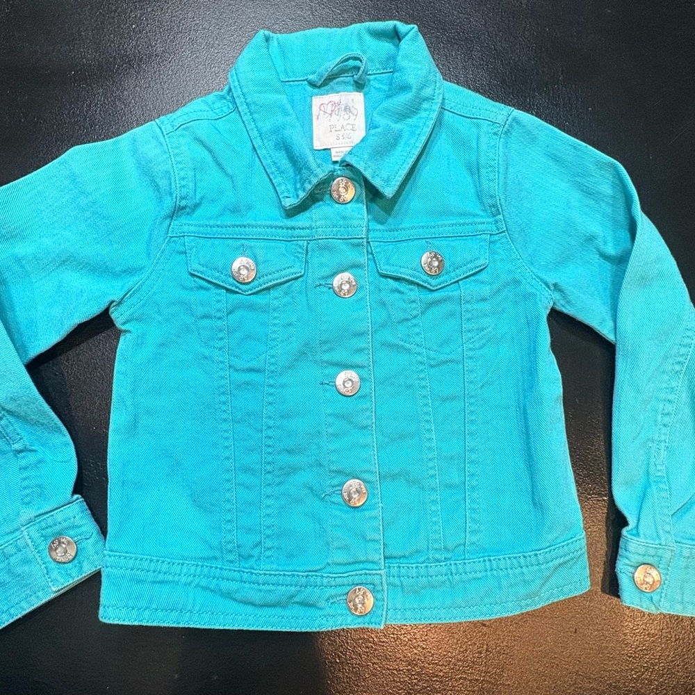 Place Vibrant Blue Jean Jacket for Kids